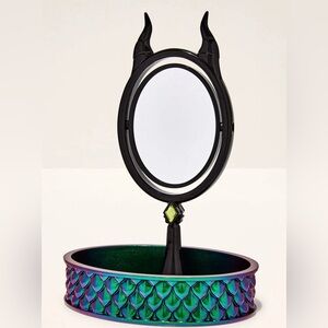 BATH & BODY WORKS DISNEY VILLAINS COLLECTION MALEFICENT BODY CARE TRAY MIRROR